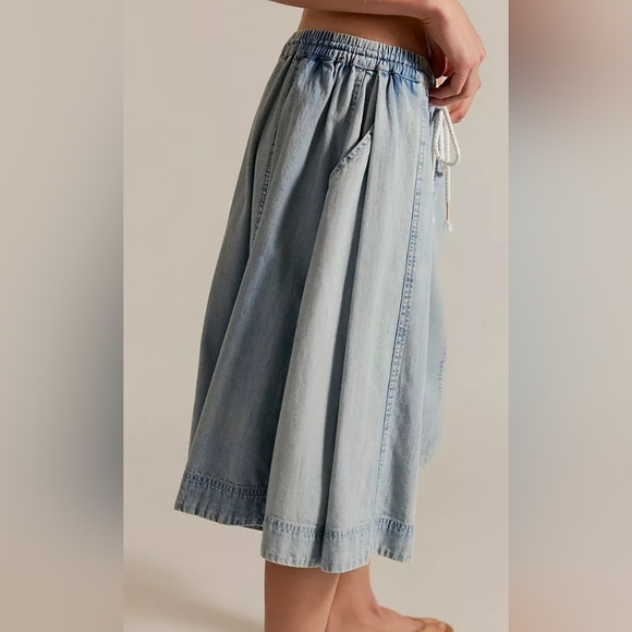 Free People We The Free Distant Lover Culottes - Picture 4 of 12
